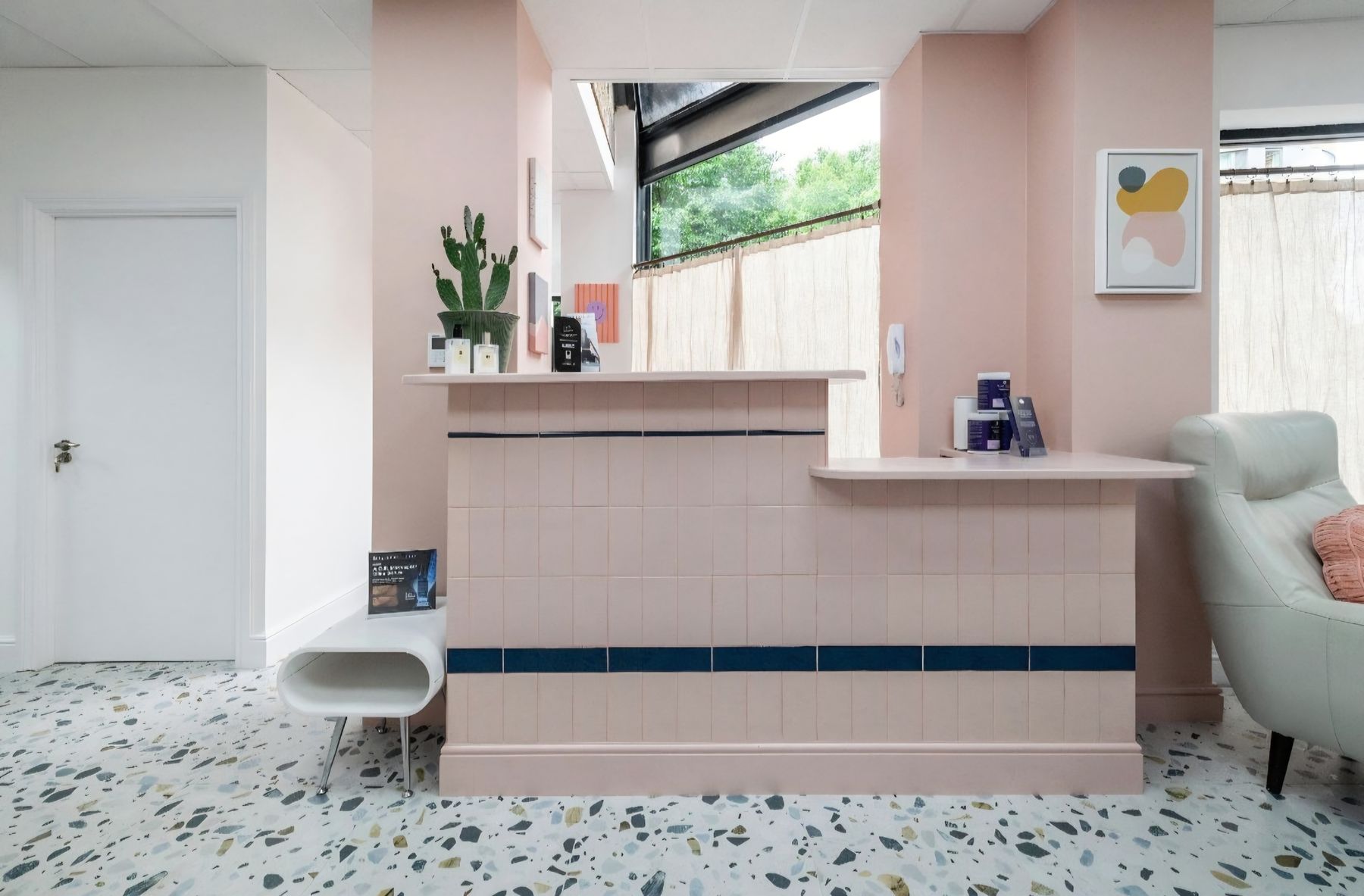 Bright, welcoming medical aesthetics clinic interior