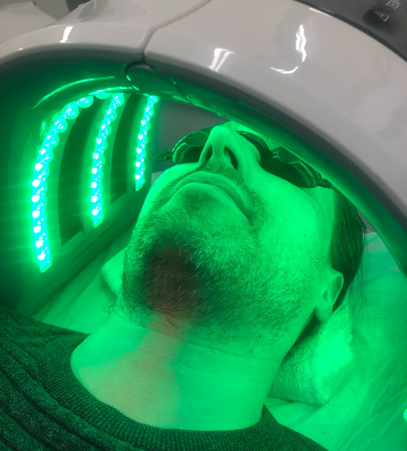 Course of LED light therapy treatments